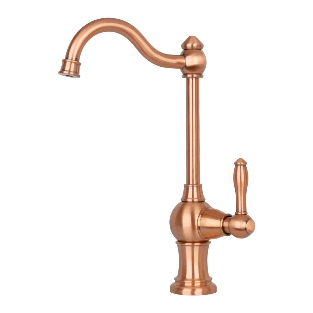 Overstock one-handle drinking water filter faucet water purifier faucet copper copper finish