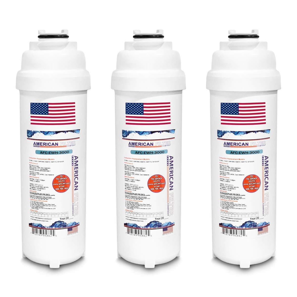 american filter company brand water filters afc-ewh-3000 comparable with water fountain filters ewf3000 ((3 - filters) )