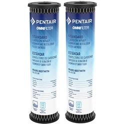 OmniFilter pentair omnifilter to1 carbon water filter, 10-inch, standard whole house carbon wrap sediment and taste & odor replacement f