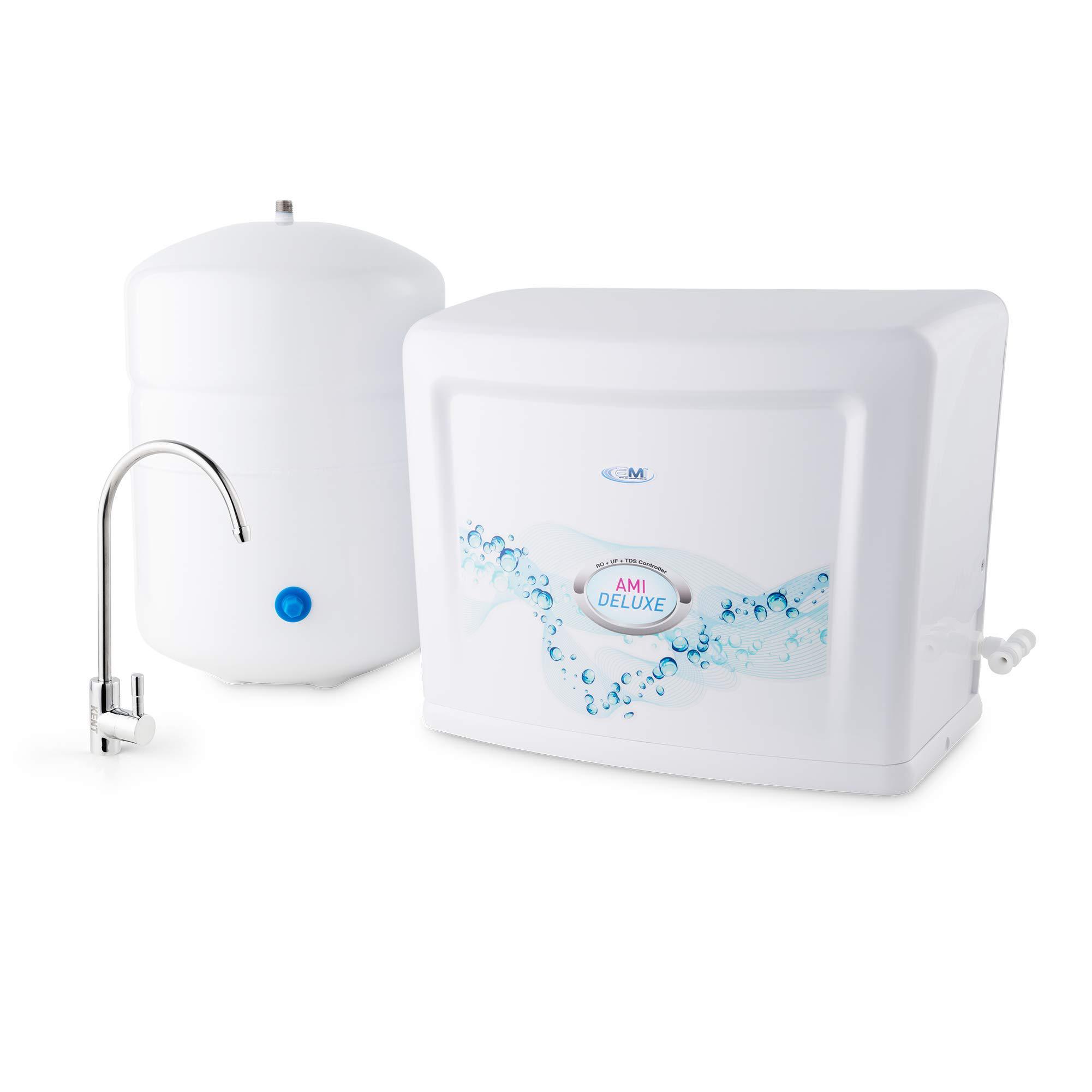 ami deluxe under-the-counter ro purifier system, reverse osmosis water filtration system with uf