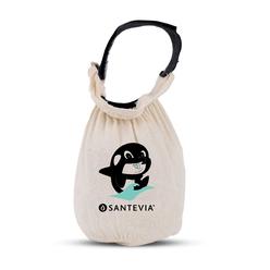 Santevia organic cotton bath faucet filter by santevia | sensitive skin bathtub water purifier | adds nourishing minerals for hair & s