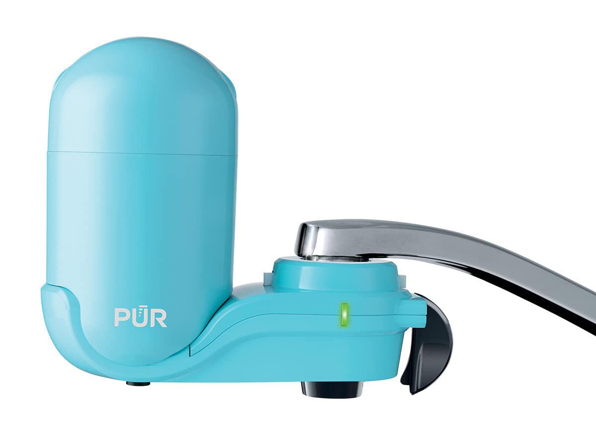 Pur ddtnw pur plus faucet mount water filtration system, fm2700g, sea glass
