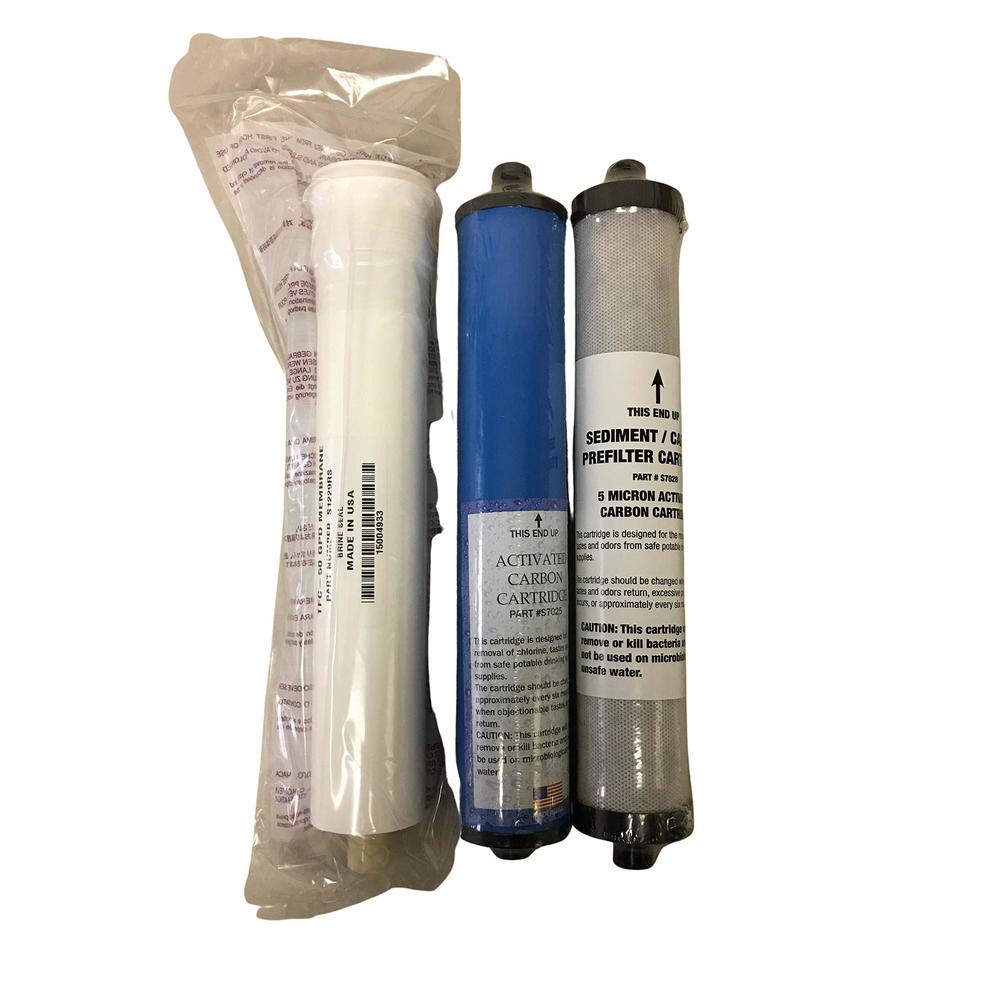 acqua primo microline tfc-335 ro compatible system replacement water filter kit