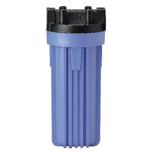pentek 150068 10" standard water filter housing black/blue no pr - 3/4" fpt