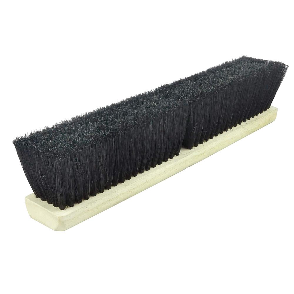weiler 42114 14" block size, black tampico fill, medium sweep floor brush