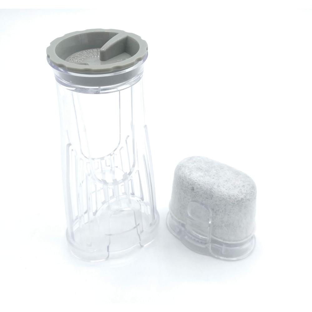 blendin short water filter holder handle with 6 charcoal filters starter kit, compatible with keurig k200, k215, k225, k230, 