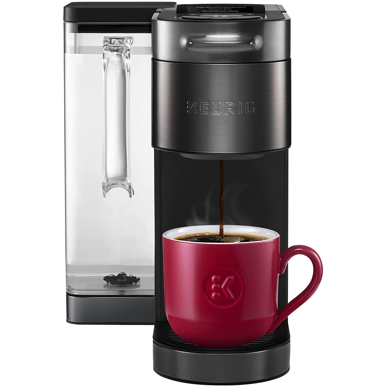 keurig k-supreme plus smart single serve k-cup pod coffee maker, black