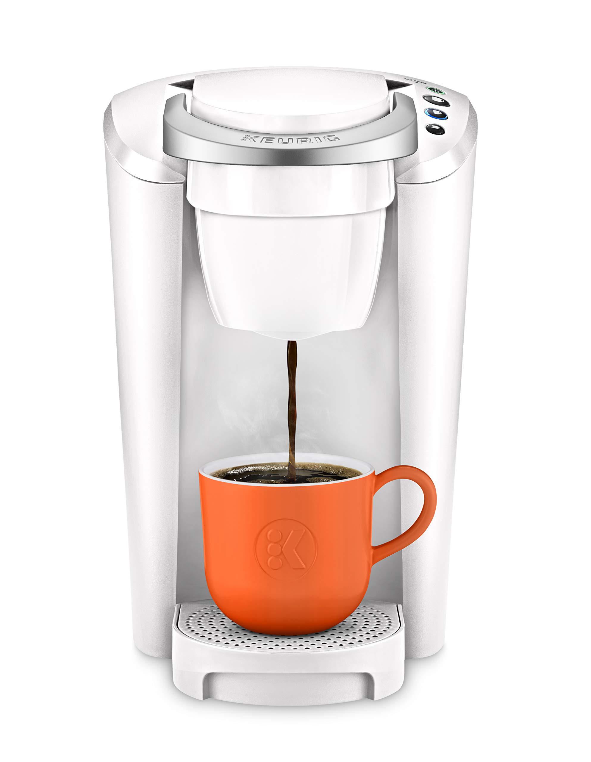 keurig k-compact single-serve k-cup pod coffee maker, white