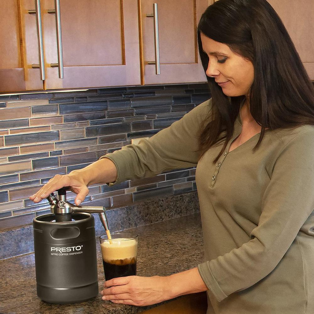 presto 02939 cold brew nitro coffee dispenser, 48 ounces