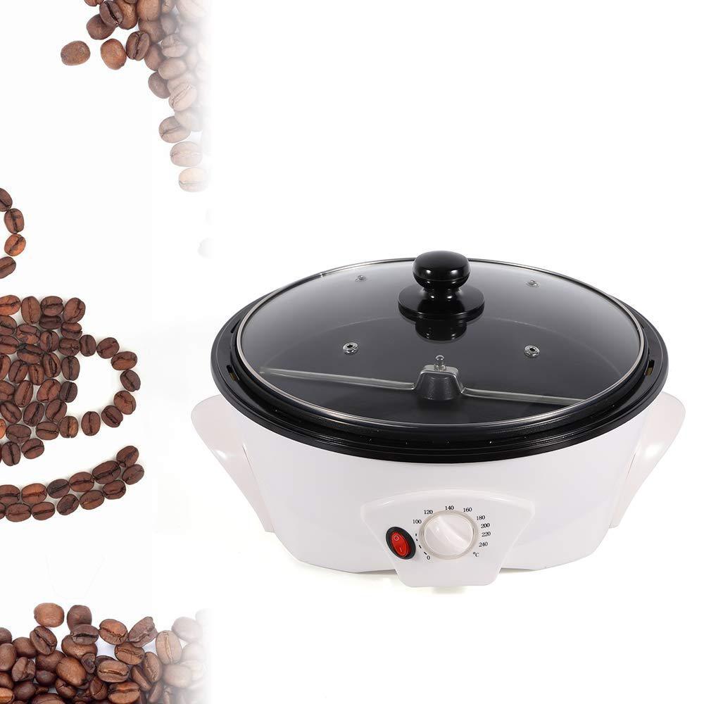 qiucenmium coffee bean roaster,home coffee bean roaster, 110v 800w electric coffee roaster,up to 3.31lbs, home nut roaster wi