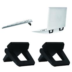 BenJue self-adhesive mini portable laptop stand, invisible computer stand, foldable ergonomic desktop stand, compatible with mateboo