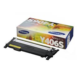 samsung su462a clt-y406s toner cartridge, yellow, pack of 1