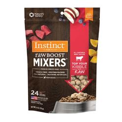 Instinct Raw Boost Mixers Freeze Dried Raw Dog Food Topper, Grain Free Freeze Dried Dog Food Topper | Multiple Sizes and Flavors