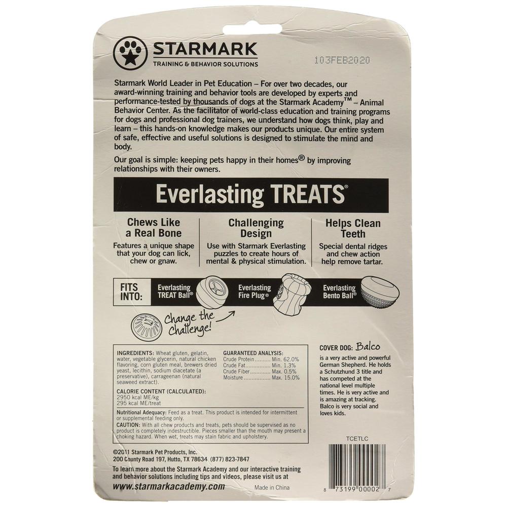 starmark everlasting treat chicken (large, 4-pack)