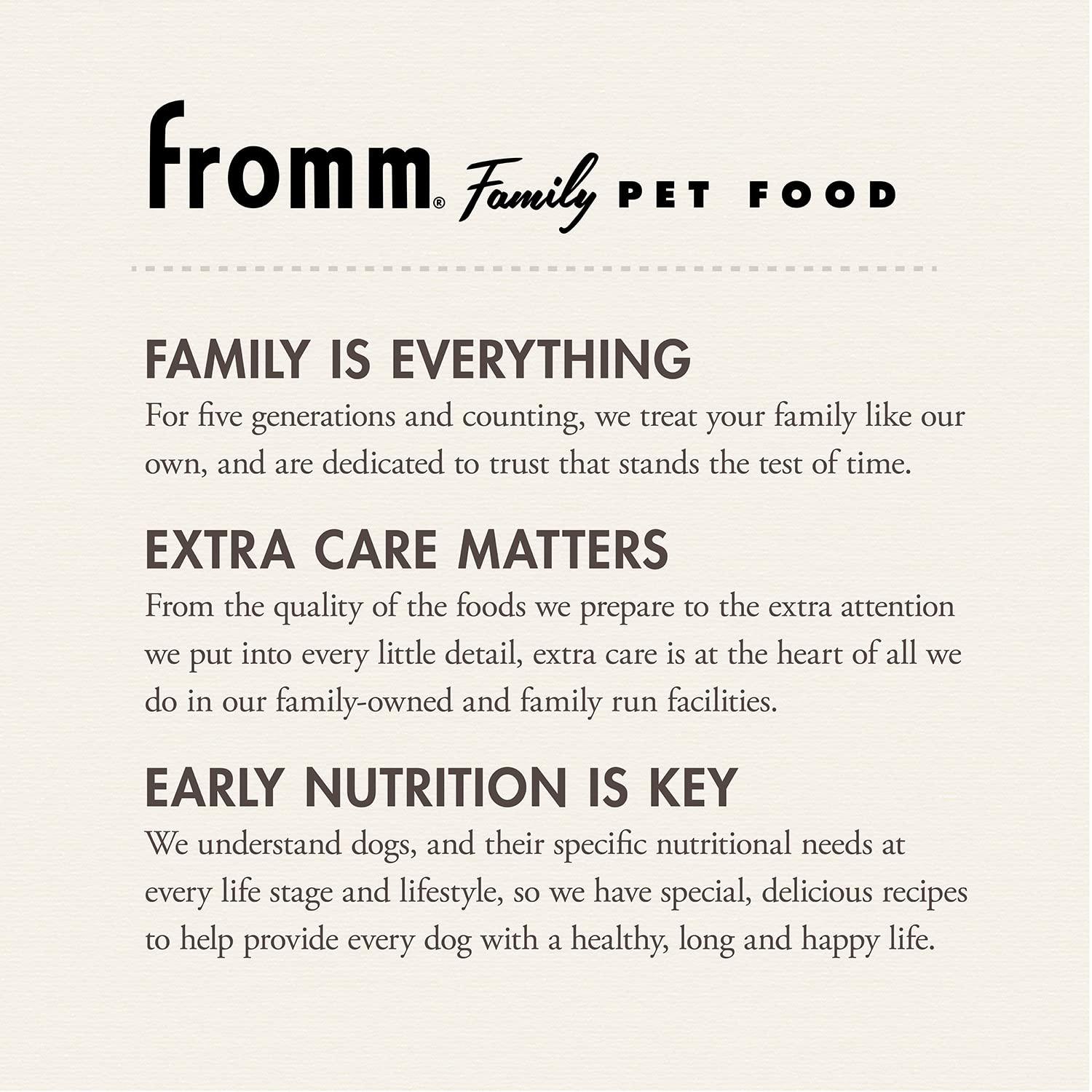 fromm puppy gold premium dry dog food - dry puppy food for medium & small breeds - chicken recipe - 5 lb