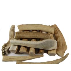 big dog antler chews - grade b deer and elk antler pieces - dog chews - antlers by the pound, one pound - six inches or longe