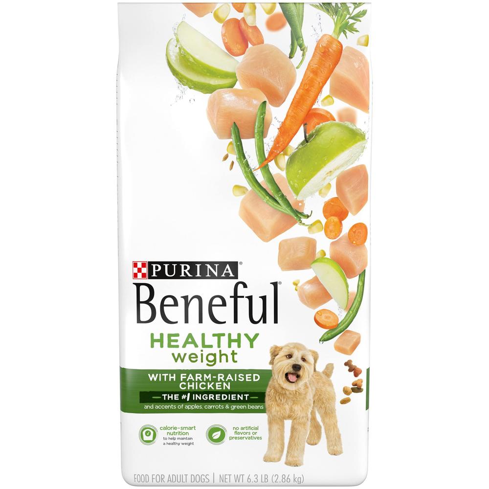 Beneful purina beneful healthy weight dry dog food with farm-raised chicken - 6.3 lb. bag