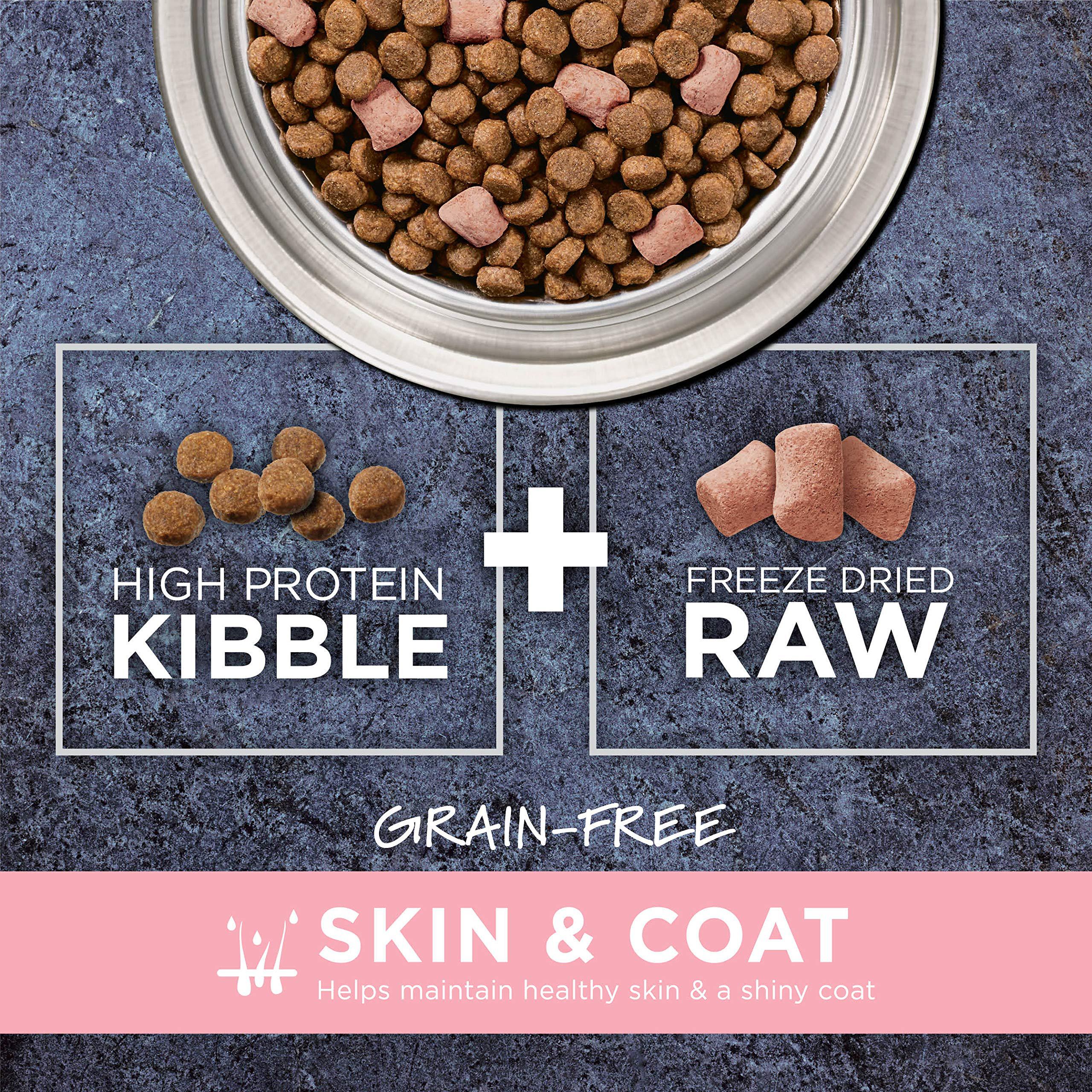 instinct raw boost skin & coat health grain free recipe with real chicken natural dry dog food by nature's variety, 18 lb. ba