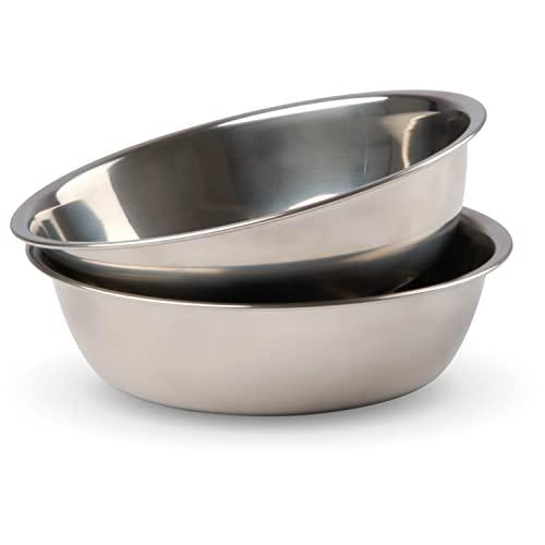 Bonza bonza two piece stainless steel dog bowls small, 12oz pet