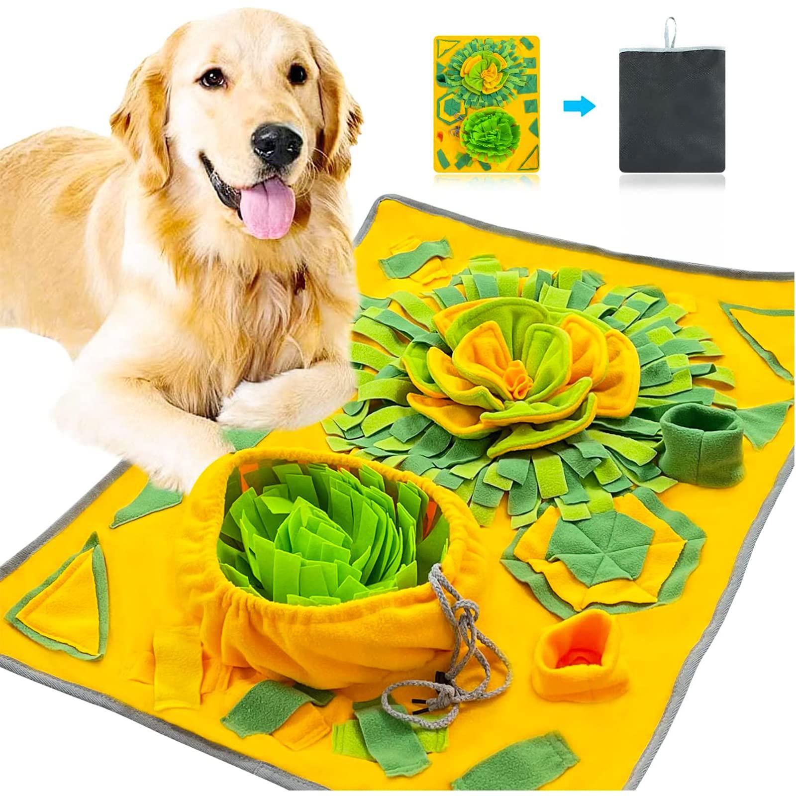 notherss dog snuffle mat, feeding mat for large dogs, 31.5inch