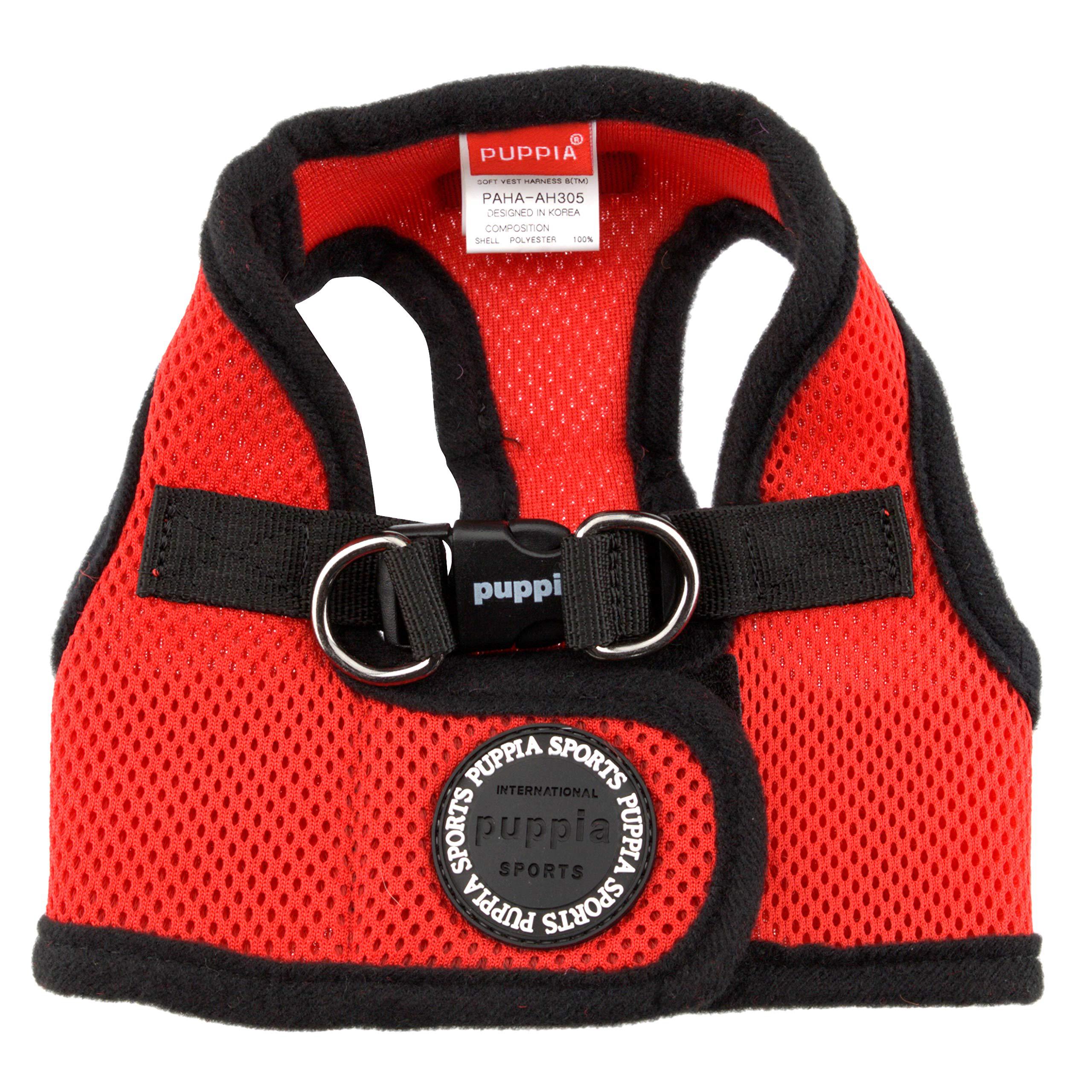 puppia international puppia harness soft b vest red xsmall