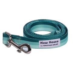 now house for pets by jonathan adler now house green chroma standard lead 6' | stylish and functional way to keep your dog lo