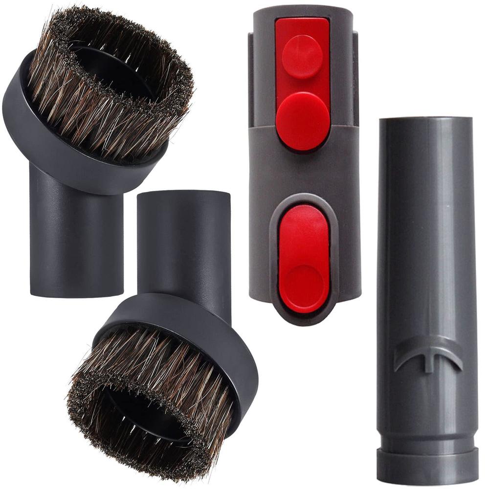 &#226;&#128;&#142;Rjnlsc horse hair brush v15 vacuum attachment adapter compatible for dyson v8 v15 v10 v11 v7 v6 vacuum cleaner,horse hair 1.25" vacu