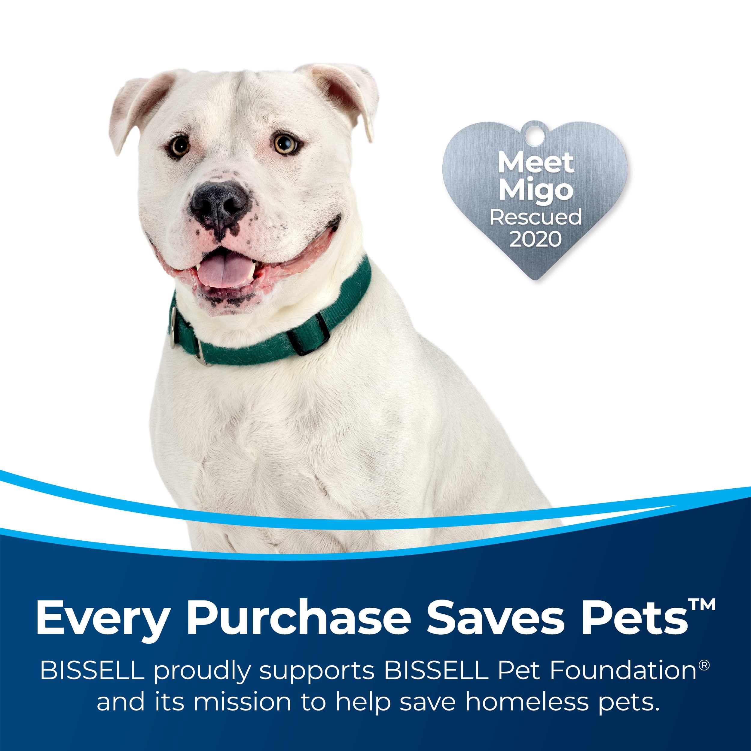 bissell multiclean allergen rewind pet vacuum with hepa filter sealed system, automatic cord rewind, tangle-free brush roll, 