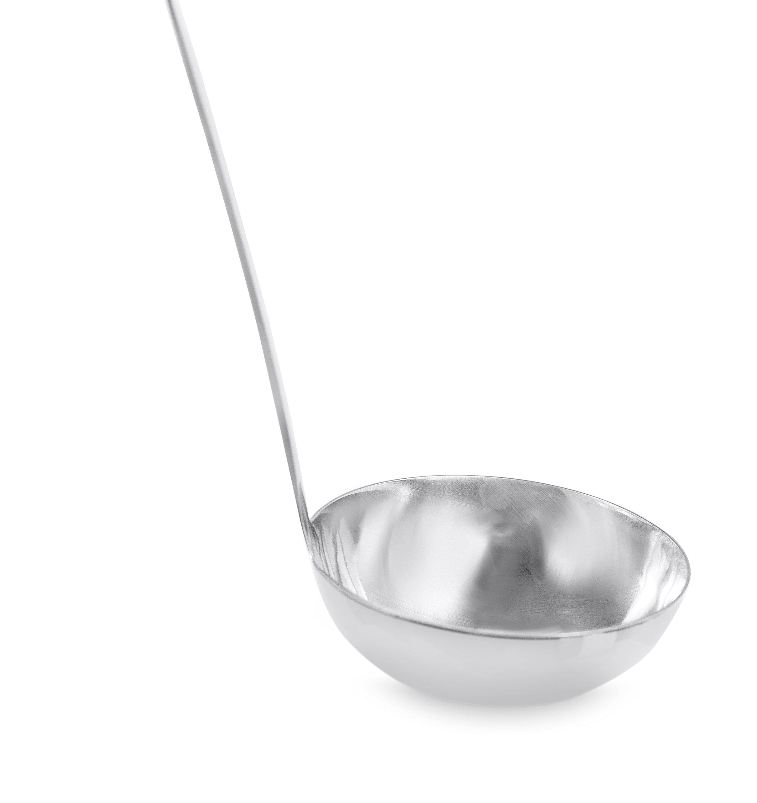 internet\'s best internets best stainless steel soup ladle - large kitchen utensil spoon - punch bowl and soup pan ladle