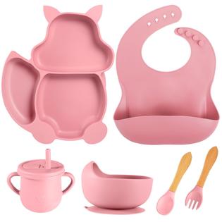 rosgel silicone baby feeding set, baby led weaning supplies, non