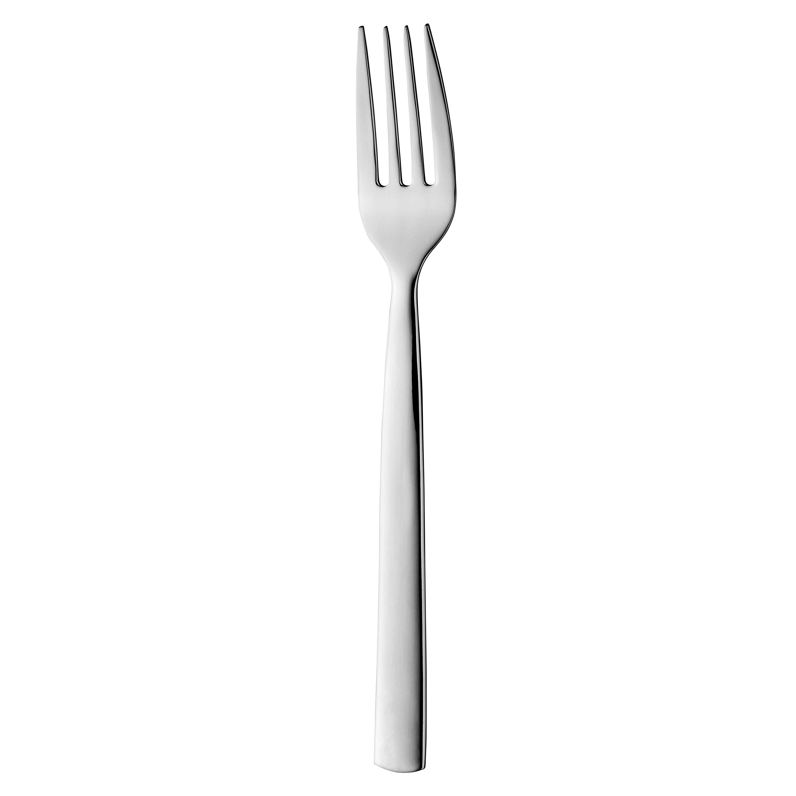 berghoff essentials stainless steel set of 12pc evita forks 7.75" silver ergonomically designed handle everyday use elegant d