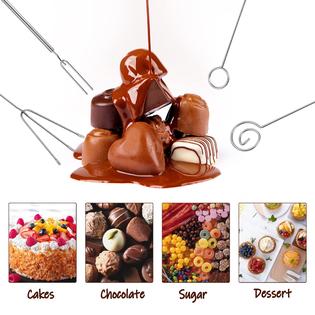 Elesunory elesunory 7 pieces candy dipping tools chocolate dipping