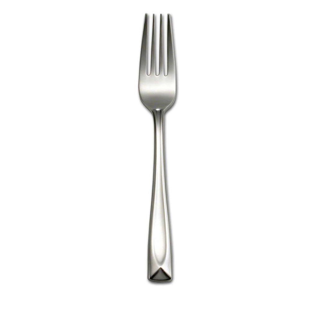 oneida lincoln 20 piece everyday flatware, service for 4, 18/0 stainless steel, silverware set, dishwasher safe, silver