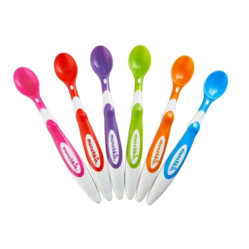 munchkin soft-tip infant spoon - 6 pack by munchkin