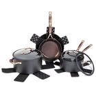 Thyme & Table thyme & table 12-piece nonstick ceramic cookware set, rose  gold/ideal for cooking exquisite dishes/mom needs it/ideal product