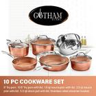 Gotham Steel gotham steel pots and pans set - premium ceramic