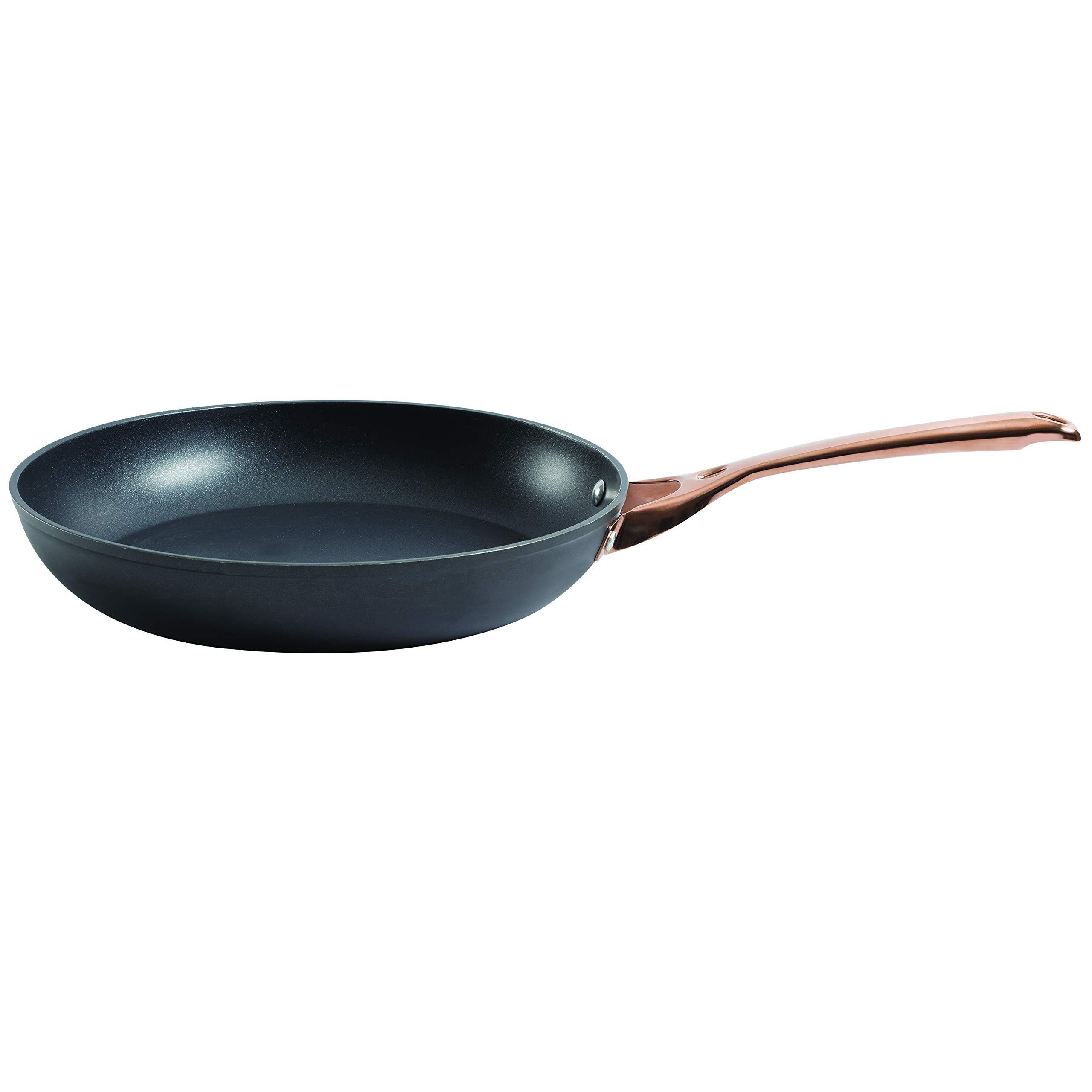 oster allsberg forged aluminum non-stick titanium ceramic induction base and copper pvd plated stainless steel handles, 10-pi