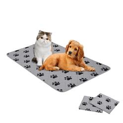 spxtex dog crate pads dog pee pads rugs washable dog pads, non slip puppy pee pads for small dogs, waterproof pet pad rug, do