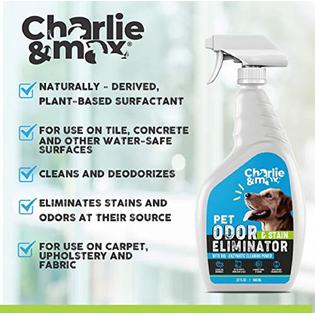 Charlie & Max charlie & max odor eliminator for strong odor enzyme