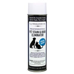 e.j. wheaton co. pet stain & odor eliminator, professional strength enzyme cleaner for dog and cat urine and more, large aero
