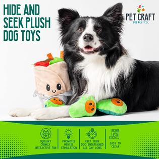 Pet Craft Supply pet craft supply hide and seek plush dog toys
