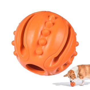 Doudele Small Dog Toy Ball - Interactive, teething,treat Dispensing, and Mental Stimulation Toy for Pups