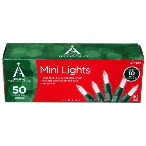Noma/Inliten 50-count clear christmas light set