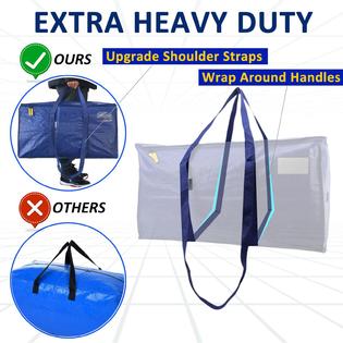 AlexHome alexhome easy moving bags heavy duty,5 pack, extra large packing  bags for moving,stroage bags for moving,large moving bags fo