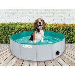 aspca foldable dog pet bath pool collapsible pool bathing tub for dogs & cats