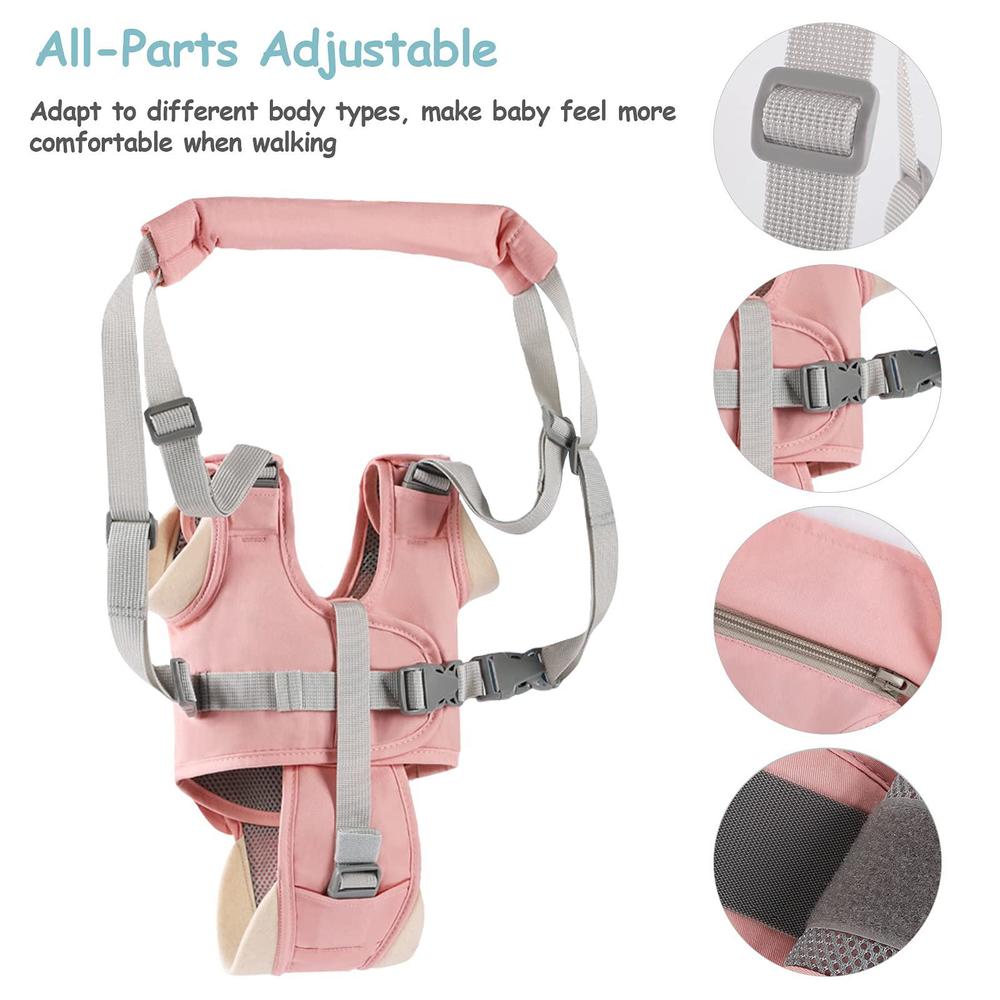 ocanoiy baby walking harness handheld baby walker assistant belt adjustable toddler infant walker safety harnesses standing u