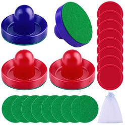 URATOT Air Hockey Pushers and Air Hockey Pucks Air Hockey Paddles, Goal Handles Paddles Replacement Accessories for Game Tables(