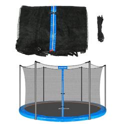 Zoomster 14FT Trampoline Replacement Safety Enclosure Net for 6 Straight Poles Round Frame Trampolines, Breathable and Weather-Resistant
