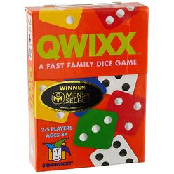 gamewright Qwixx - A Fast Family Dice game Multi-colored, 5