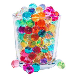 Sensory Jungle 20,000 rainbow water beads for kids non toxic - water table  toy - sensory toys for toddlers 3-4 - educational therapy toy - c
